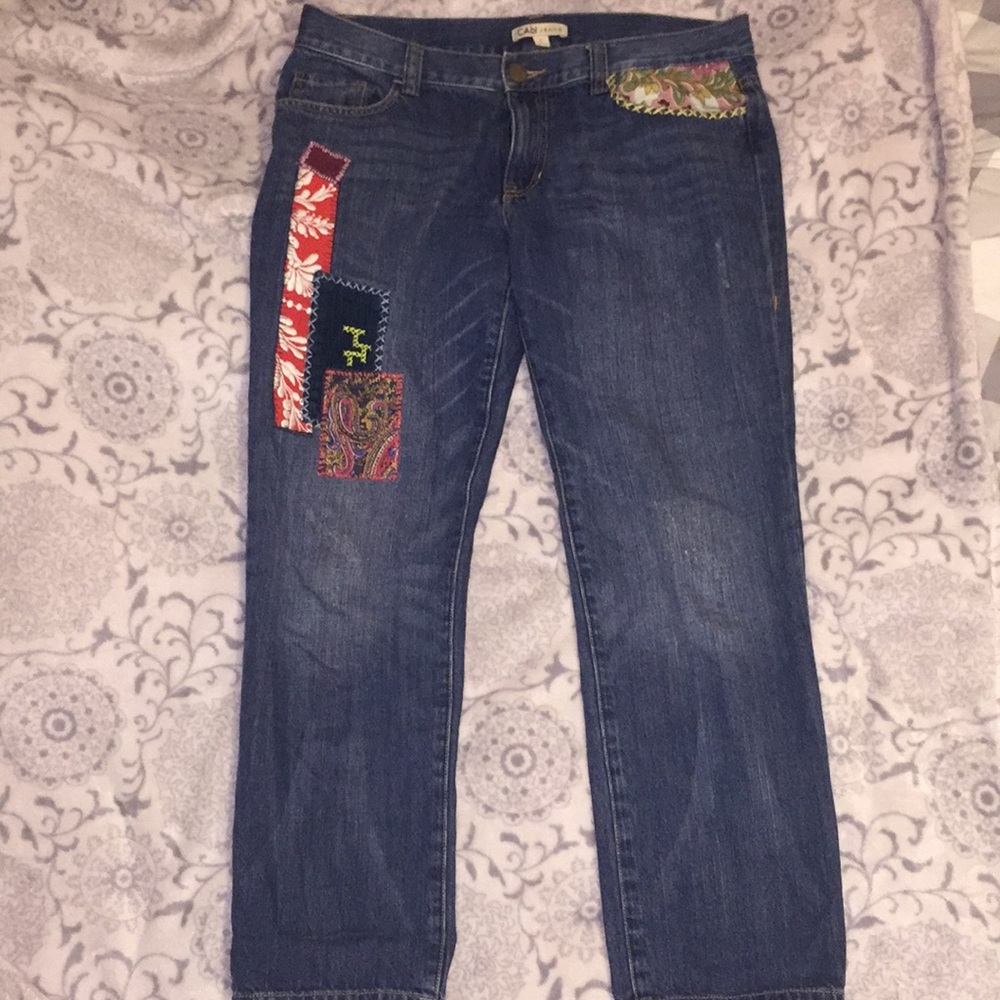 Cabi Patch Jeans